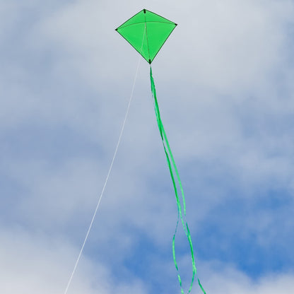 30" Solid Diamond Kite - Green