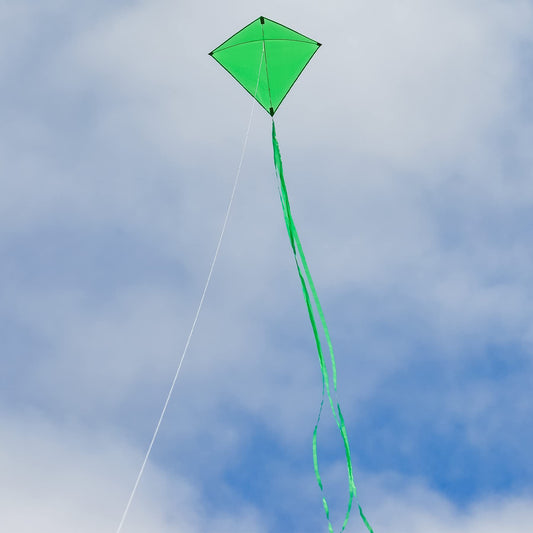 30" Solid Diamond Kite - Green