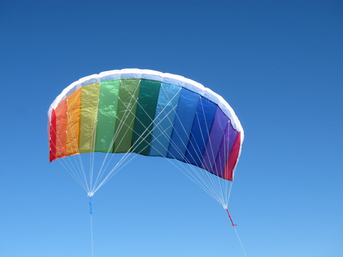 62" Sport Air Foil Kite - Rainbow