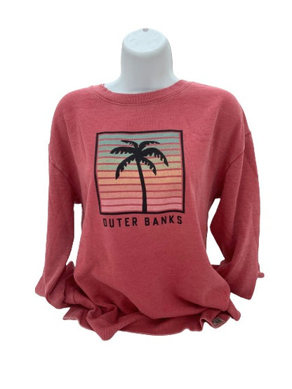 OBX Palm Shutters Long Sleeve