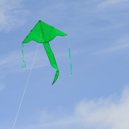 In the Breeze Solid Color Fly-Hi Kites - Green