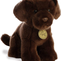 Aurora - Miyoni - 11" Chocolate Lab Pup, Brown