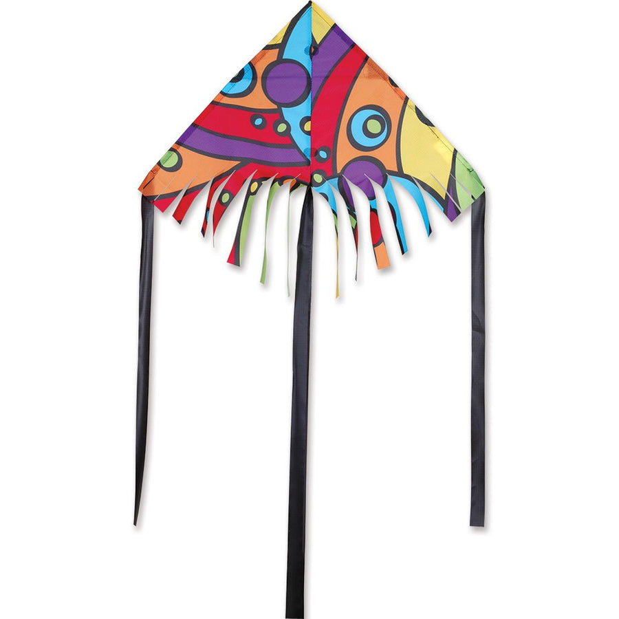 24 in. Fringe Delta Kites - Orbit