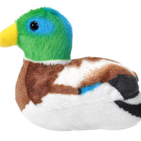 5" Mallard Duck Plush with Authentic Bird Sound