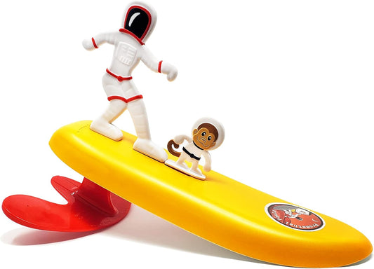 Surfer Dudes & Pet Mini-Surfer and Surfboard Toy - Promethei Paula and Alberta