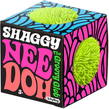 Schylling NeeDoh Shaggy - Sensory Fidget Toy - Assorted Colors - (Pack of 1)