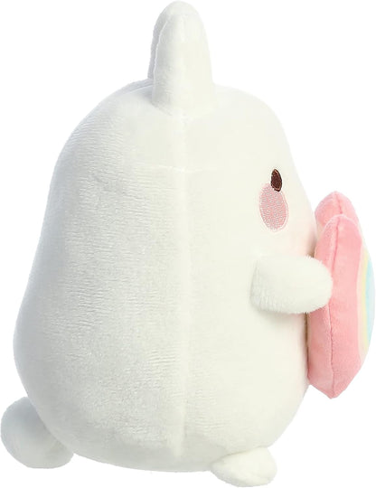 6" Rainbow Heart Molang
