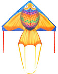 55" Delta Rainbow Fish Kite