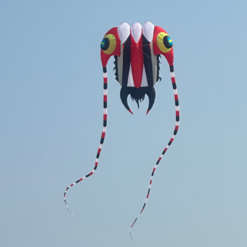 16M Trilobite Kite - Red/White