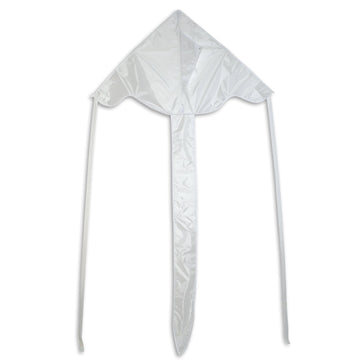 In the Breeze Solid Color Fly-Hi Kites - White