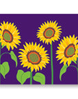 40" Embroidered Windsock - Sunflowers