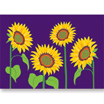 40" Embroidered Windsock - Sunflowers