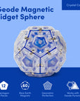 Speks Geode Sphere Magnetic Fidget Toy - Cobalt