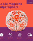 Speks Geode Sphere Magnetic Fidget Toy - Lava