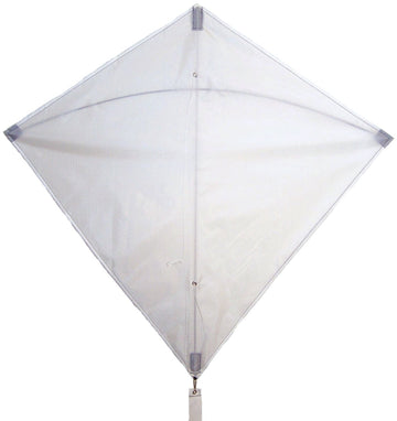 30" White Diamond Kite