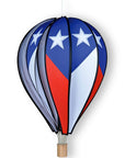 26" Hot Air Balloon Wind Spinner - Patriotic