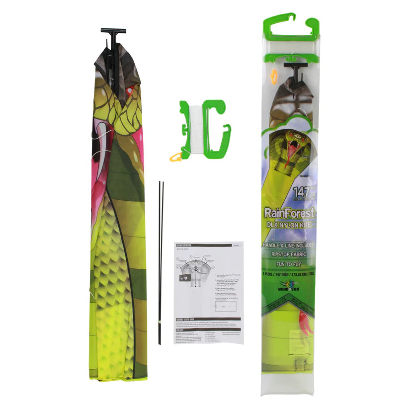147" King Cobra RainForest Kite