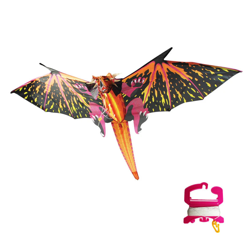 64" Pink Dragon FantasyFlyer Kite