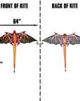 64" Pink Dragon FantasyFlyer Kite