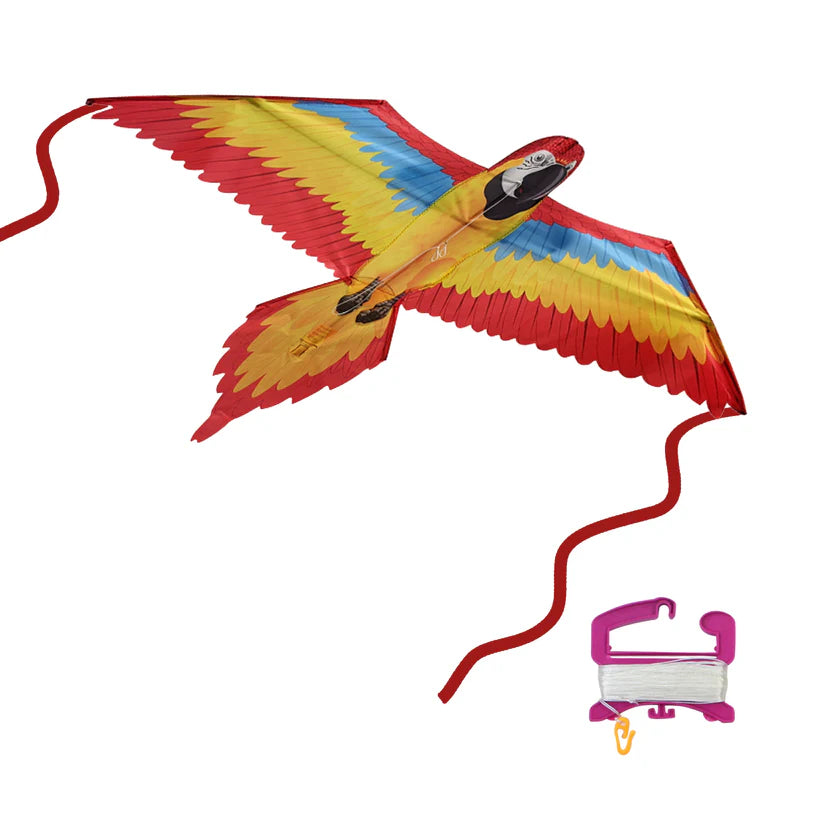 Red 2D Macaw FantasyFlier Kite