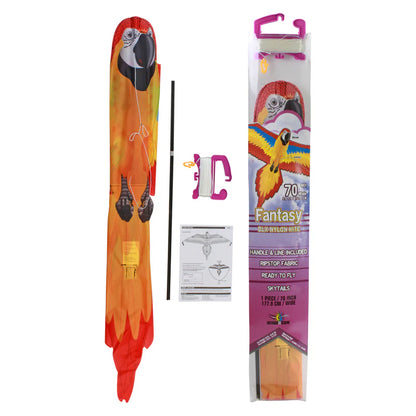 Red 2D Macaw FantasyFlier Kite