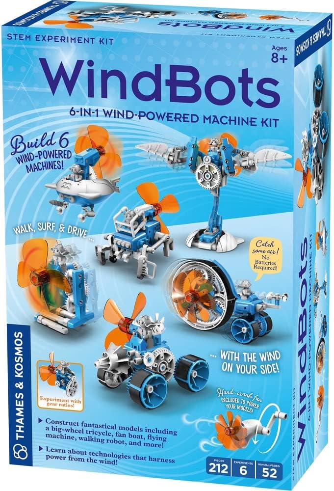 WindBots 6-in-1 STEM Kit by Thames & Kosmos