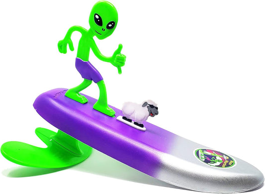 Surfer Dudes & Pet Mini-Surfer and Surfboard Toy - Maui Martian and Bahthoven