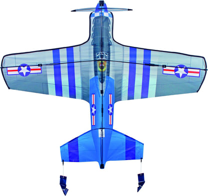 55" 3D Collapsible P-51 Airplane Kite