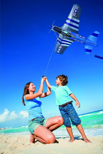 55" 3D Collapsible P-51 Airplane Kite