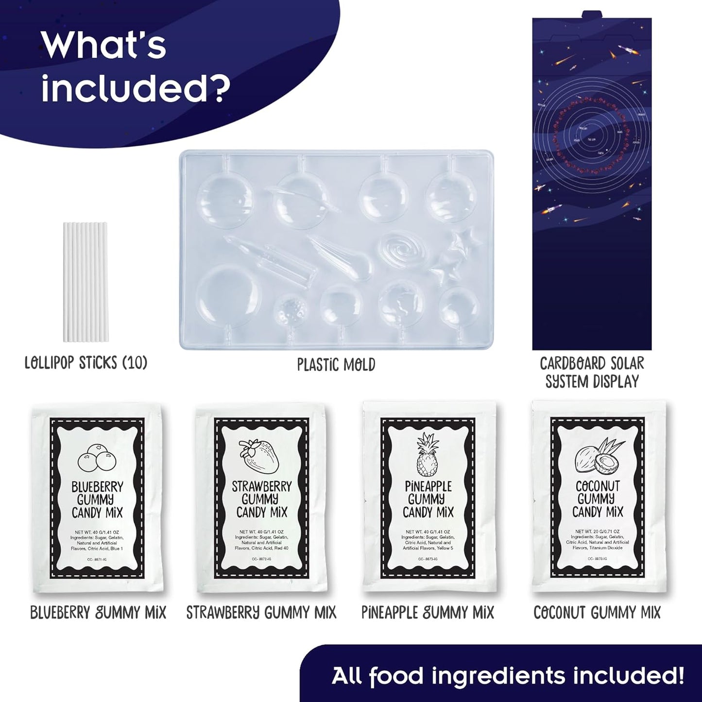 Space Gummy Candy Lab - STEM Kit