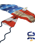 Patriotic Eagle SuperSize 2-D Kite