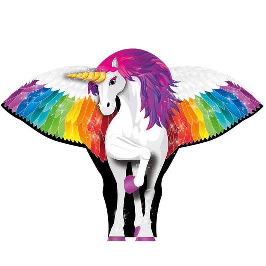 62" Supersize Unicorn 2D Delta Kite