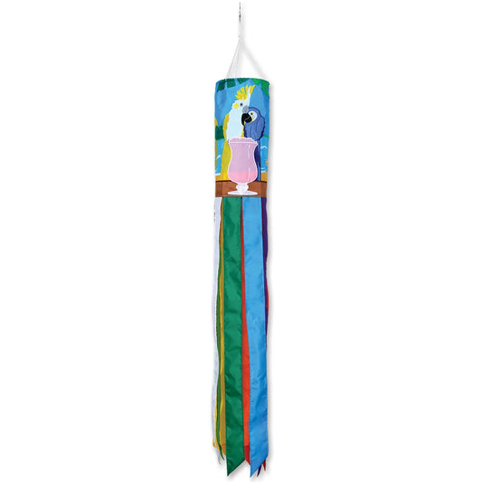 60" Embroidered Windsock - 5 O'Clock Somewhere