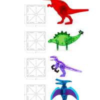 MAGNA-TILES Dino World 40-Piece Set