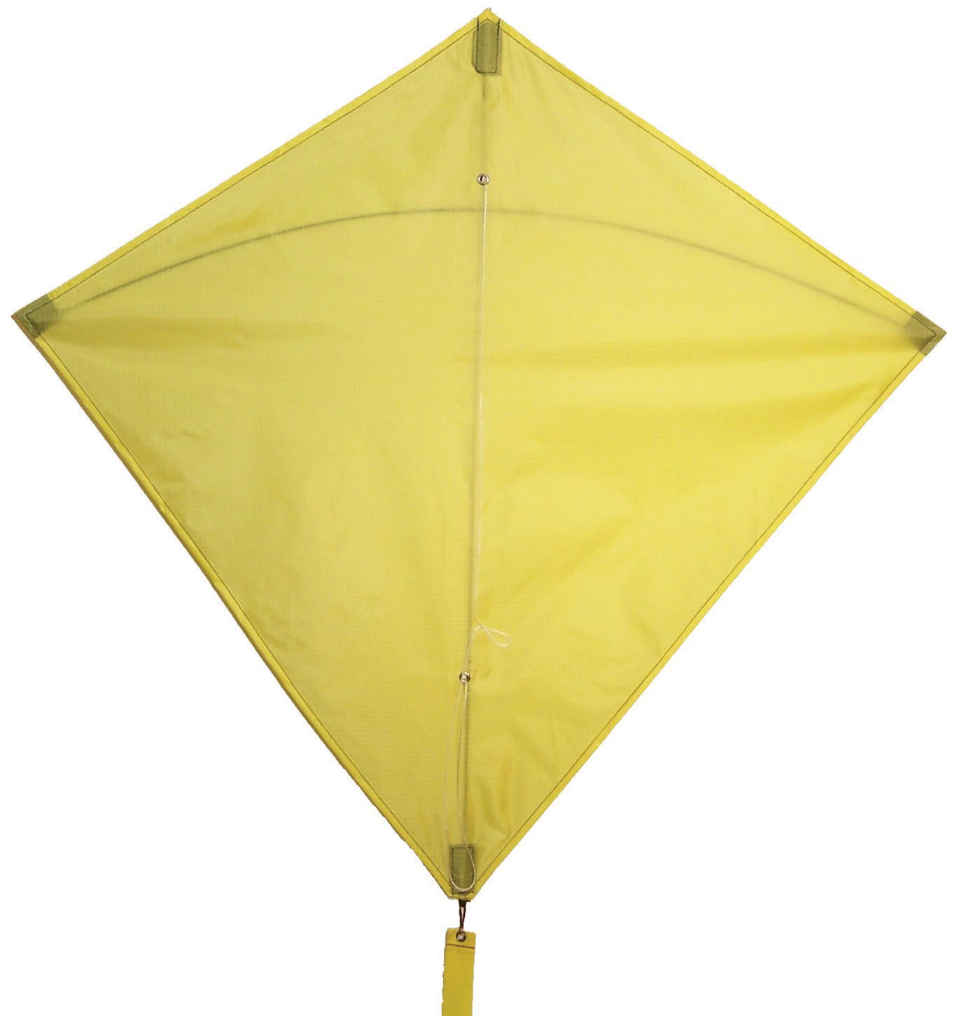30" Solid Diamond Kite - Yellow