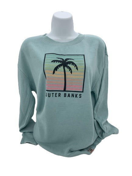 OBX Palm Shutters Long Sleeve