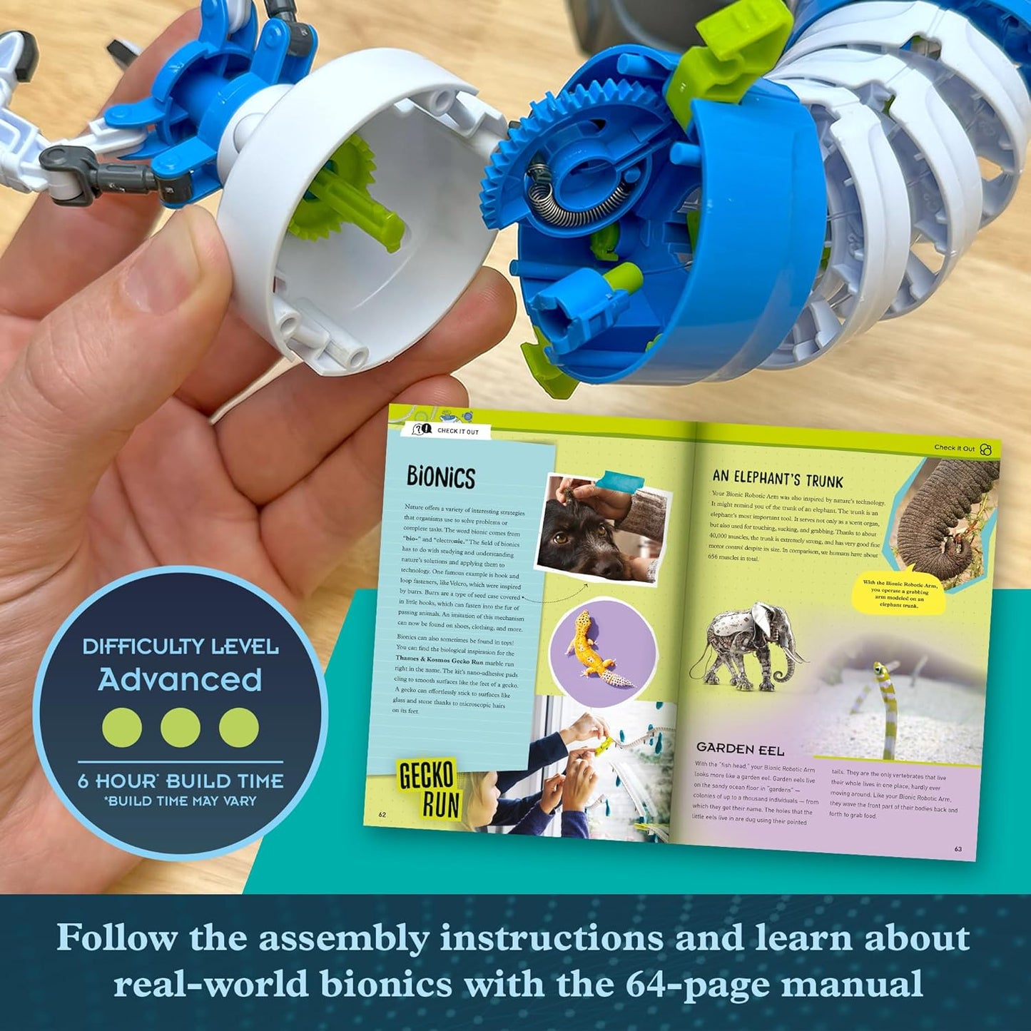 Bionic Robotic Arm - STEM Kit