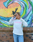 Outer Banks Chenille Applique Crewneck Sweatshirt