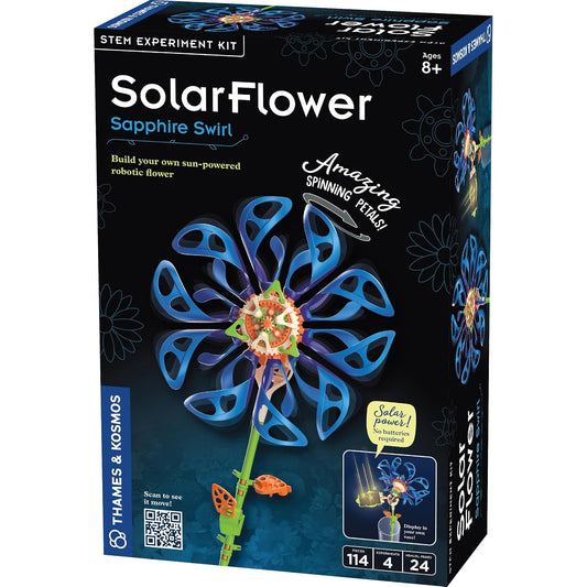 SolarFlower Sapphire Swirl - STEM Kit