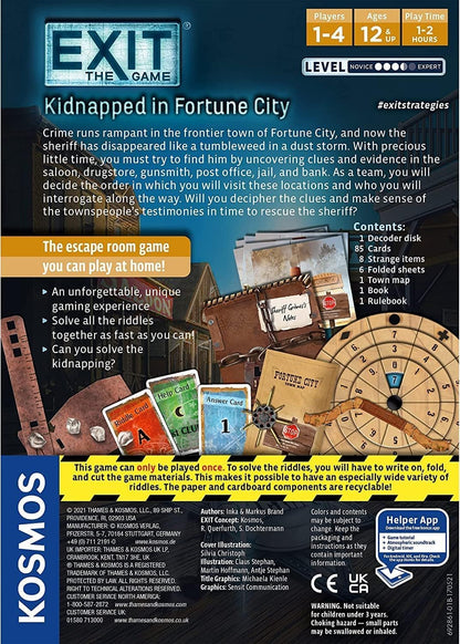 EXIT: The Game - Kidnapped in Fortune City