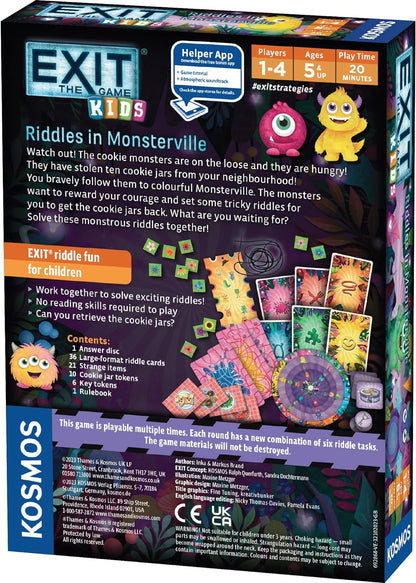 EXIT: The Game (Kids Version) - Riddles in Monsterville