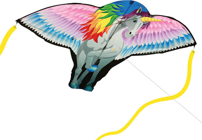 60" 3D Collapsible Unicorn Kite