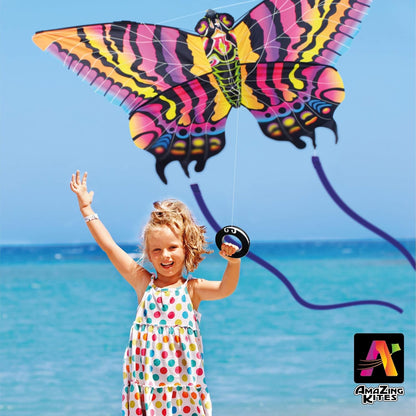 60" 3D Collapsible Butterfly Kite