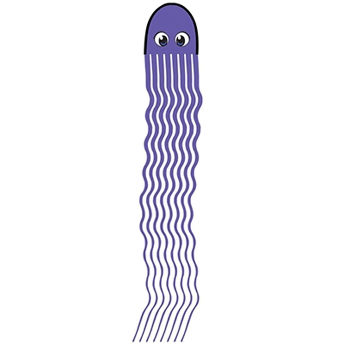 64" Squeaky Jr. Octopus Streamer Kite - Purple