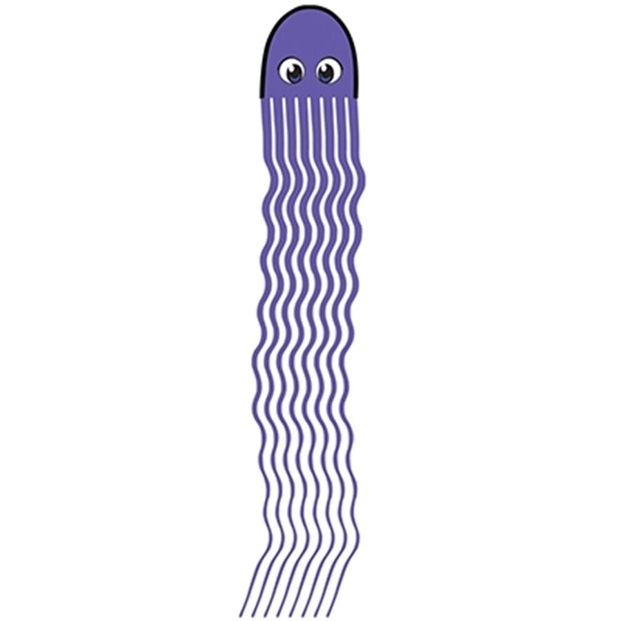 64" Squeaky Jr. Octopus Streamer Kite - Purple