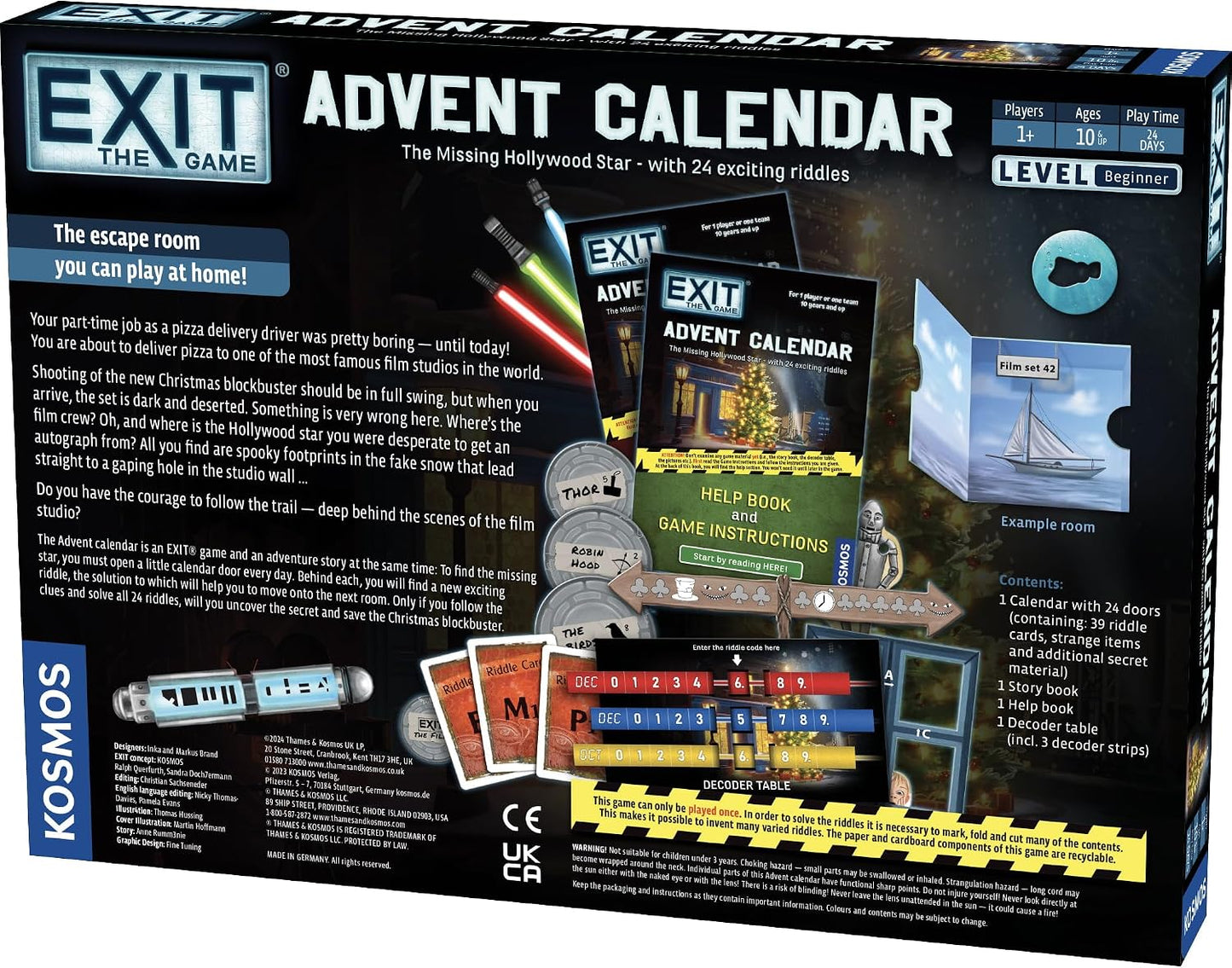 EXIT: Advent Calendar - The Missing Hollywood Star