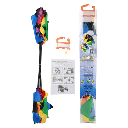36" SpinBox Rotating Box Kite