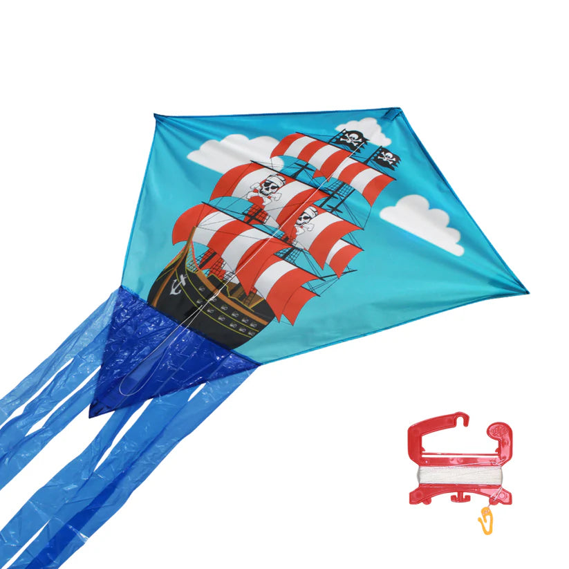 StratoKites Diamond Kite - Pirate Ship