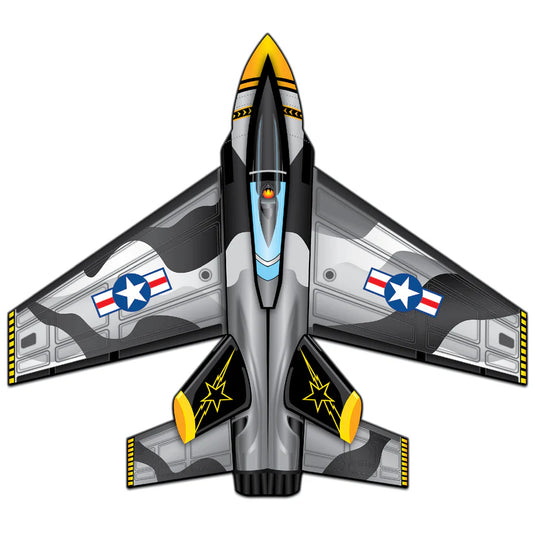 57" SuperSize Ultra Jet Fighter Airplane Kite