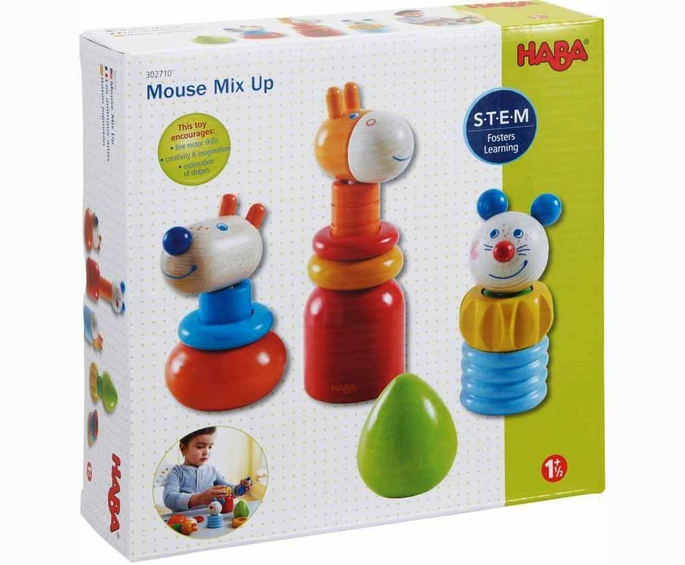 HABA Mouse Mix Up Stacking Fun – Kitty Hawk Kites